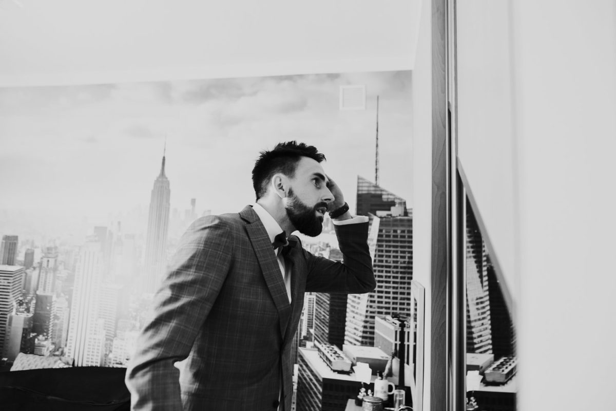 Przygotowania do ślubu, Fotograf ślubny Warszawa, Ślub industrialny