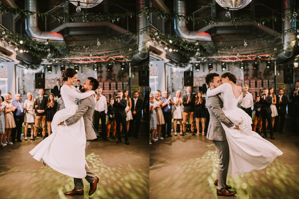 Browar obywatelski Tychy, Industrialne wesele, Dekoracja ślubna, Duet fotografów