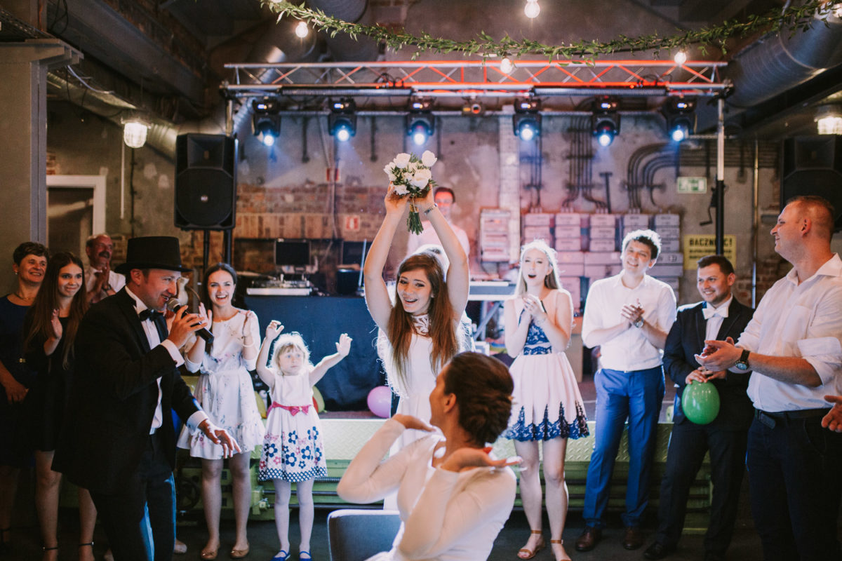 Browar obywatelski Tychy, Industrialne wesele, Dekoracja ślubna, Duet fotografów