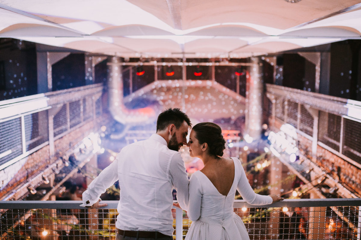 Browar obywatelski Tychy, Industrialne wesele, Dekoracja ślubna, Duet fotografów