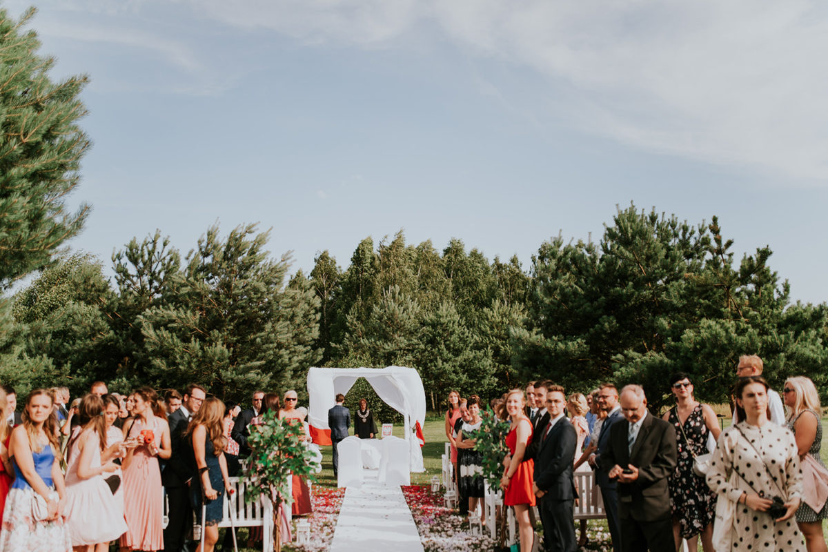 Ślub w plenerze Warszawa Hotel Artis Ślub plenerowy Ślub w ogrodzie