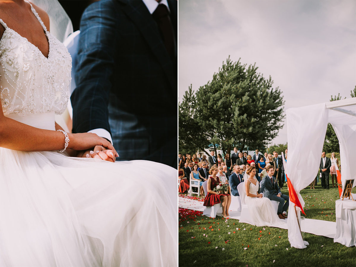 Ślub w plenerze Warszawa Hotel Artis Ślub plenerowy Ślub w ogrodzie