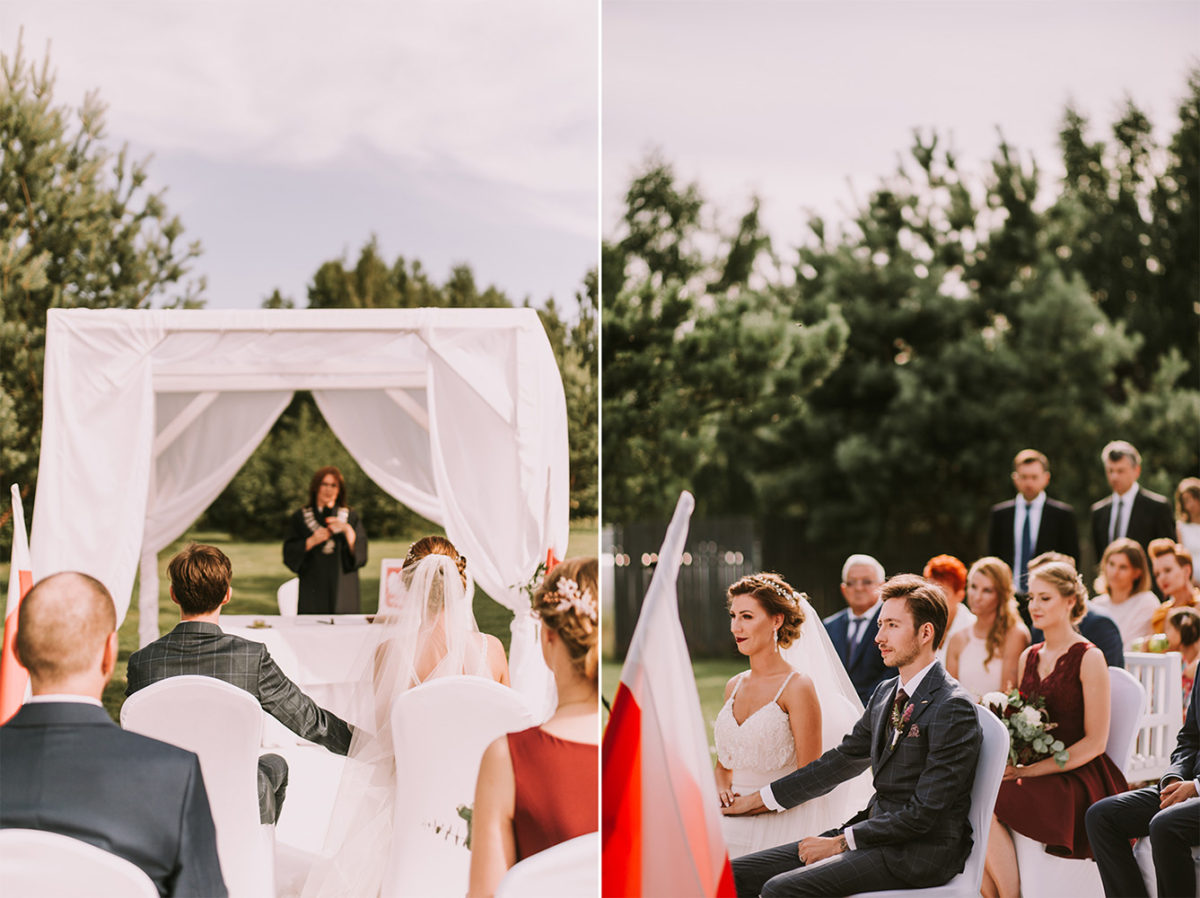 Ślub w plenerze Warszawa Hotel Artis Ślub plenerowy Ślub w ogrodzie