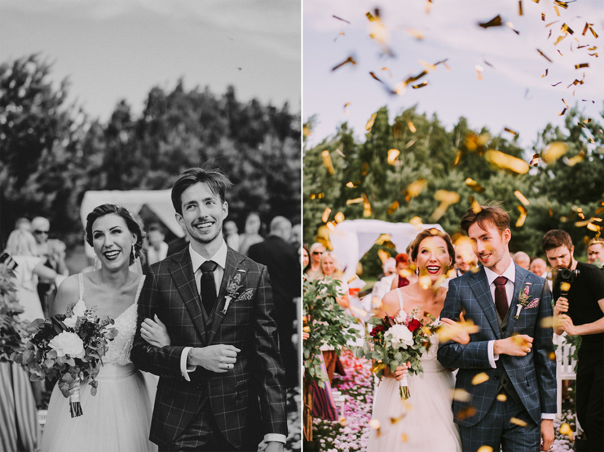 Ślub w plenerze Warszawa Hotel Artis Ślub plenerowy Ślub w ogrodzie