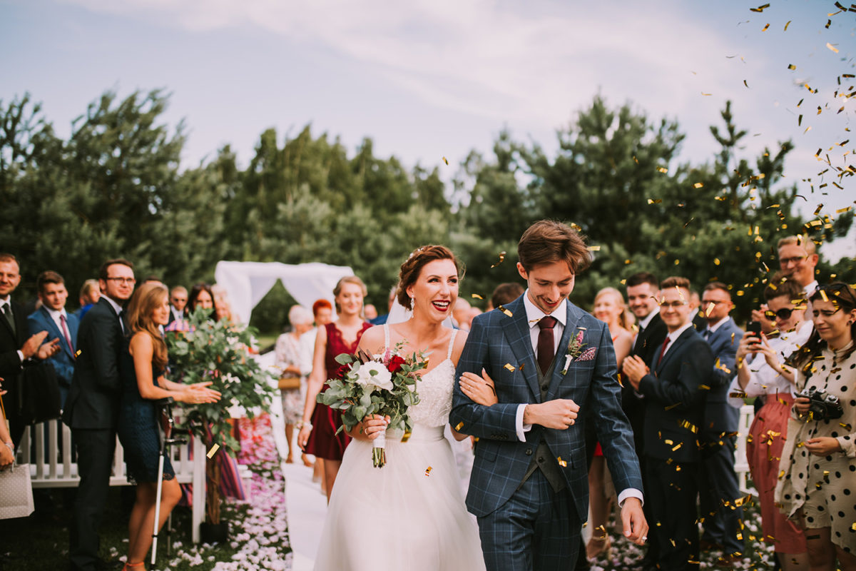 Ślub w plenerze Warszawa Hotel Artis Ślub plenerowy Ślub w ogrodzie