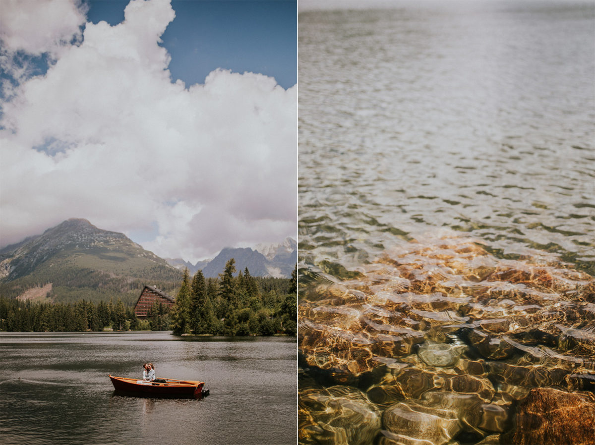 Ślub Przepitki & Przekąski, Fotograf ślubny Warszawa, Sesja Ślubna Jezioro Szczyrbskie Słowacja, Sesja Ślubna Tatry, Sesja ślubna w górach