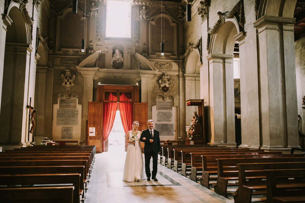 Polski Ślub w Rzymie, Zdjęcia Ślubne Rzym, Ślub w Bazylice św. Pankracego za Murami, San Pancrazio church Rome