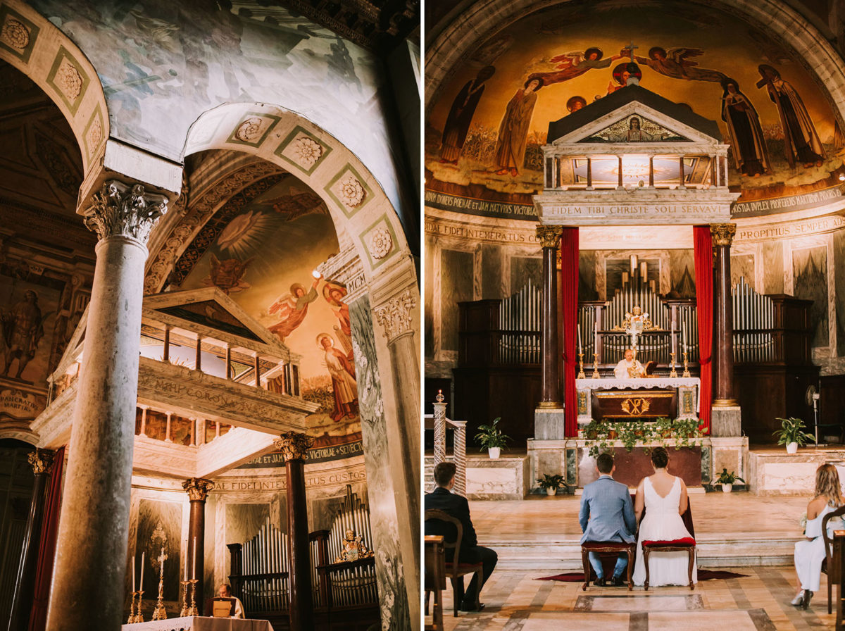 Ślub w Rzymie, Zdjęcia Ślubne Rzym, San Pancrazio church Rome, Ślub Włochy, Wedding in Rome, Matrimonio a Roma