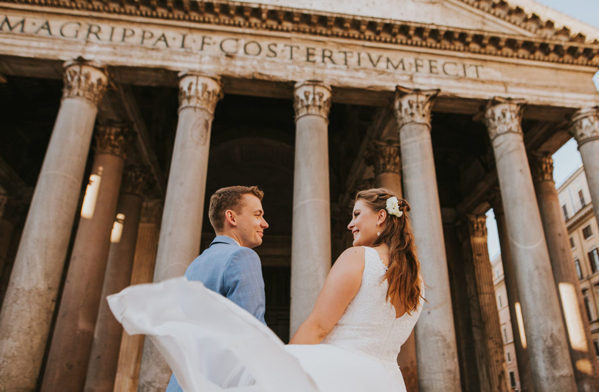 Sesja Ślubna w Rzymie, Polski Ślub w Rzymie, Sesja plenerowa Rzym, Wedding session Rome, Sesja ślubna za granicą