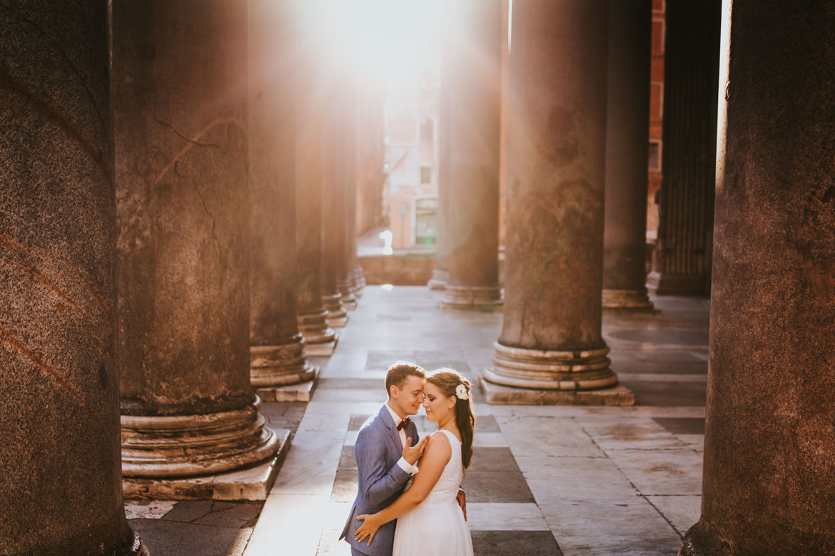 Sesja Ślubna w Rzymie, Polski Ślub w Rzymie, Sesja plenerowa Rzym, Wedding session Rome, Sesja ślubna za granicą