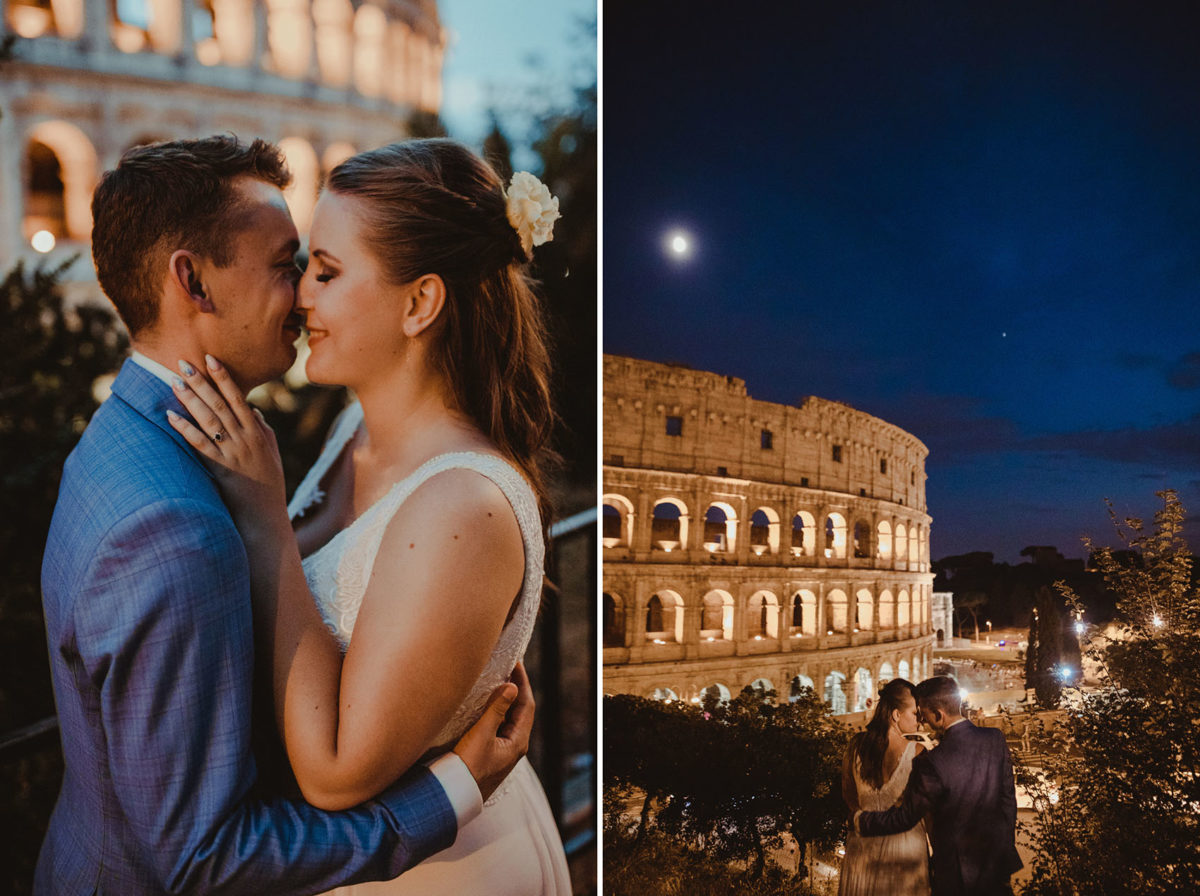 Sesja Ślubna w Rzymie, Polski Ślub w Rzymie, Sesja plenerowa Rzym, Wedding session Rome, Sesja ślubna za granicą