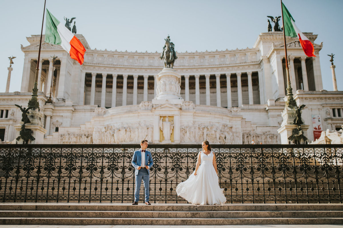 Sesja Ślubna w Rzymie, Polski Ślub w Rzymie, Sesja plenerowa Rzym, Wedding session Rome, Sesja ślubna za granicą
