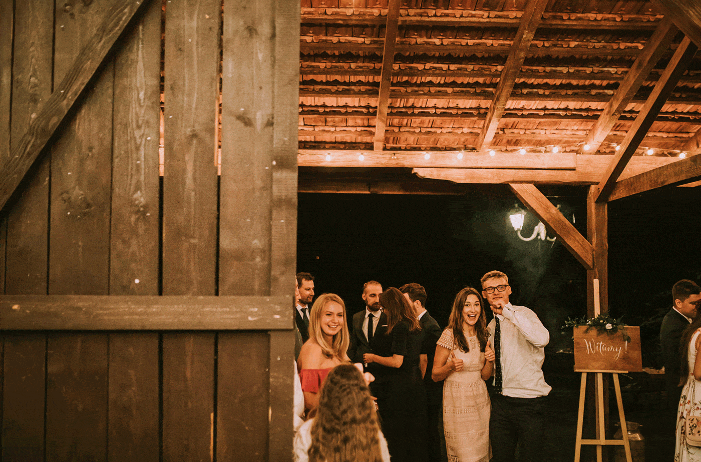 Rustykalne wesele w stodole, Fotograf Ślubny Warszawa, Folwark Wiązy 