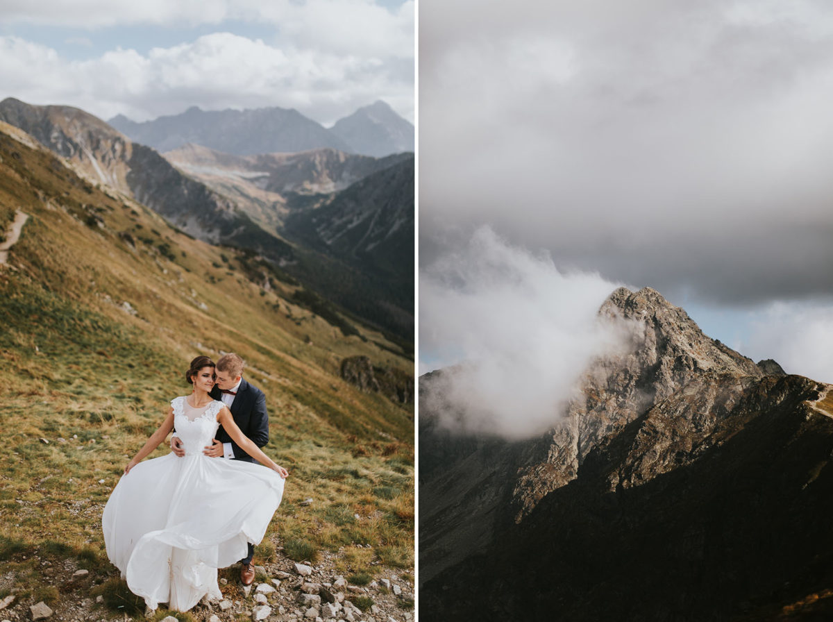 Sesja Ślubna Kasprowy Wierch, Plener Ślubny Tatry Zakopane, Plener Ślubny na Kasprowym