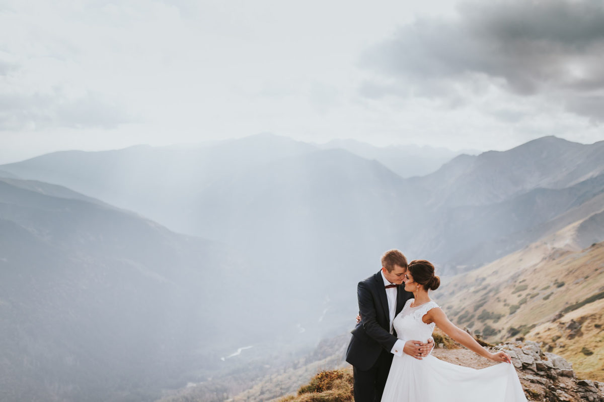 Sesja Ślubna Kasprowy Wierch, Plener Ślubny Tatry Zakopane, Plener Ślubny na Kasprowym