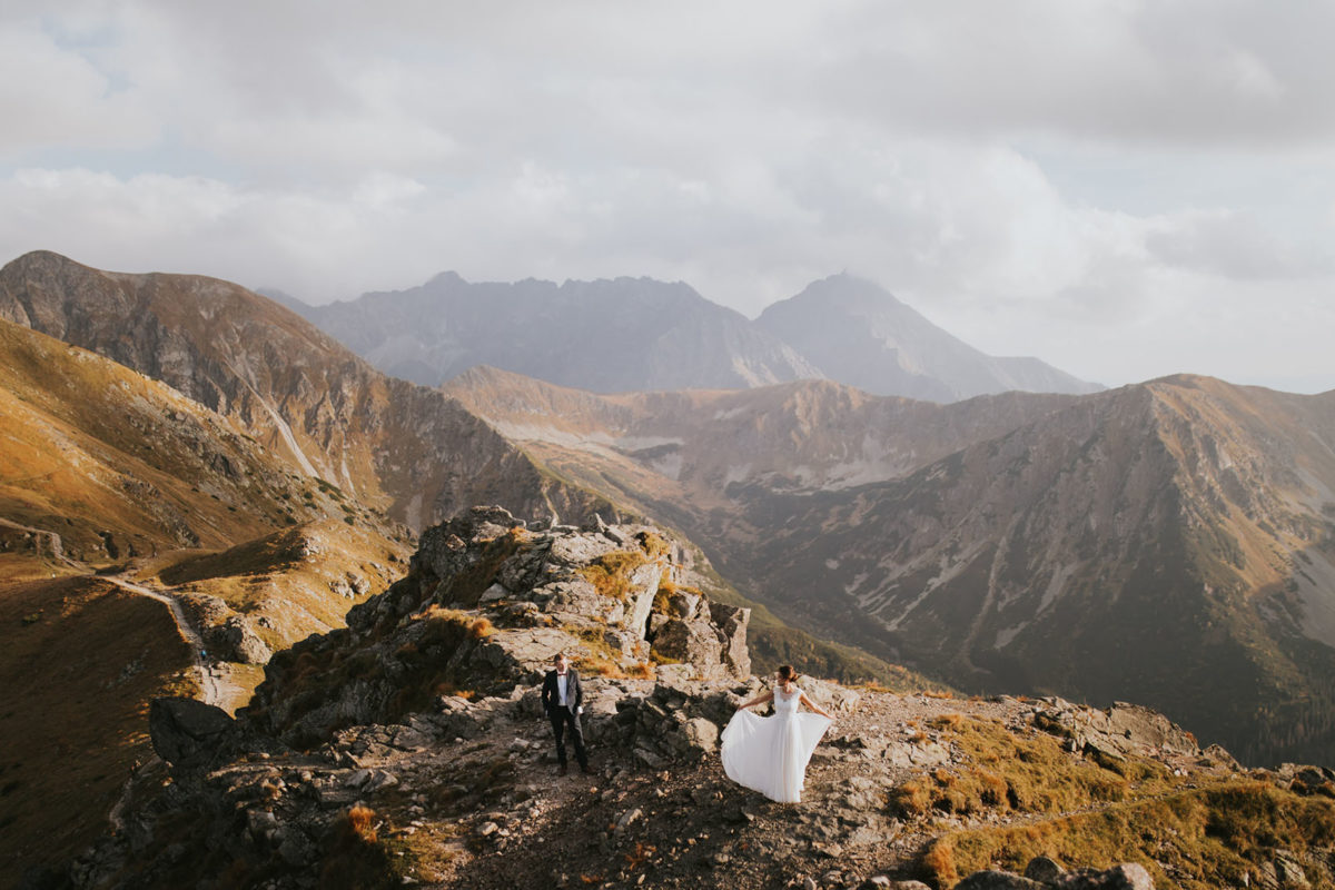 Sesja Ślubna Kasprowy Wierch, Plener Ślubny Tatry Zakopane, Plener Ślubny na Kasprowym