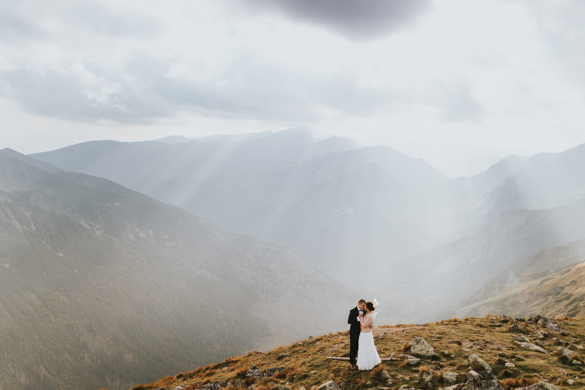 Sesja Ślubna Kasprowy Wierch, Plener Ślubny Tatry Zakopane, Plener Ślubny na Kasprowym