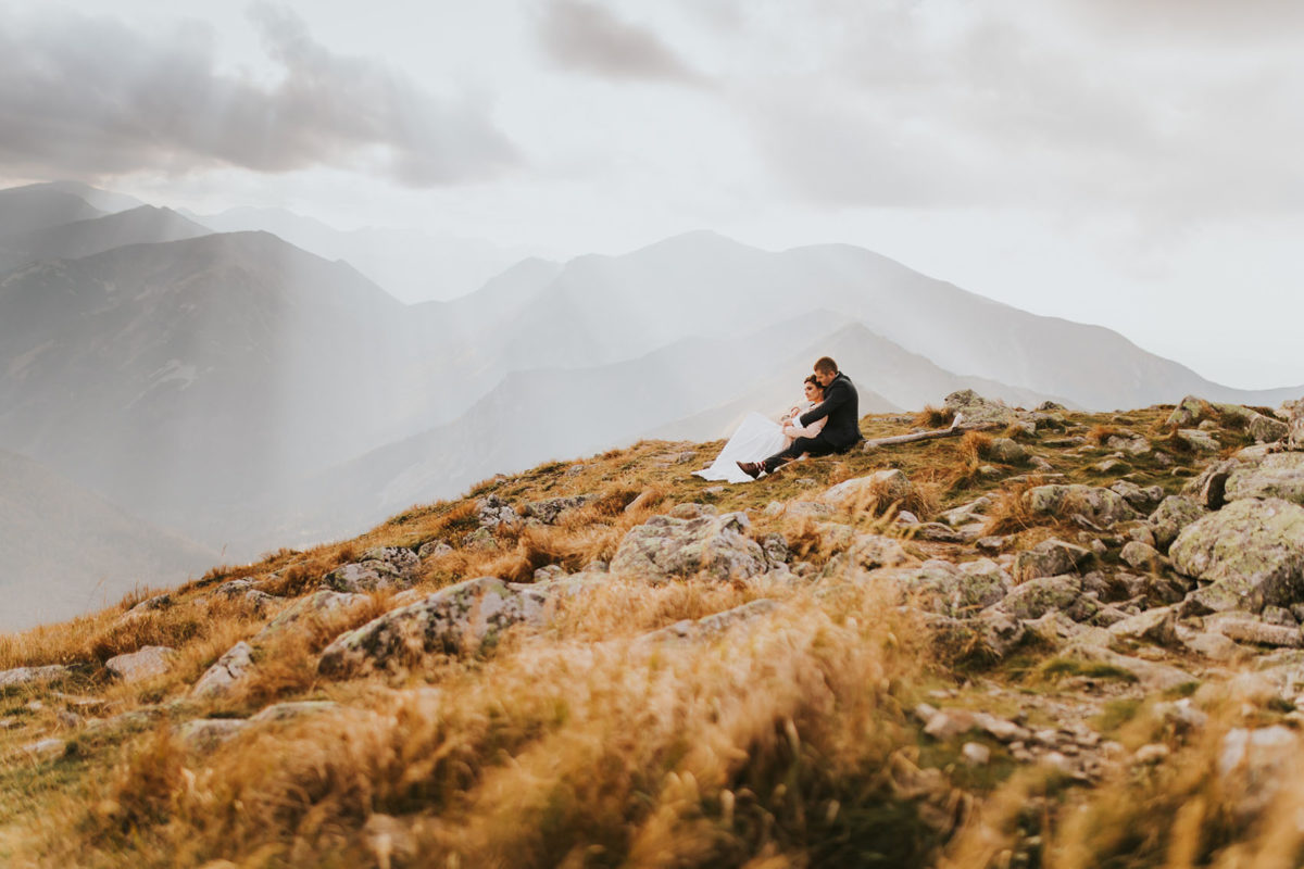 Sesja Ślubna Kasprowy Wierch, Plener Ślubny Tatry Zakopane, Plener Ślubny na Kasprowym