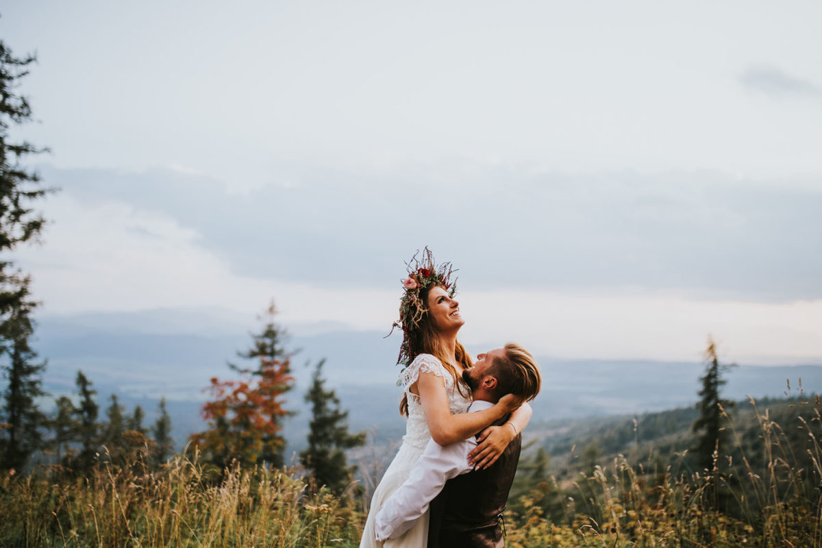 Sesja Ślubna Jezioro Szczyrbskie, Strbske Pleso, Plener Ślubny Tatry, Fotografia Ślubna Warszawa, Fotograf Ślubny Warszawa