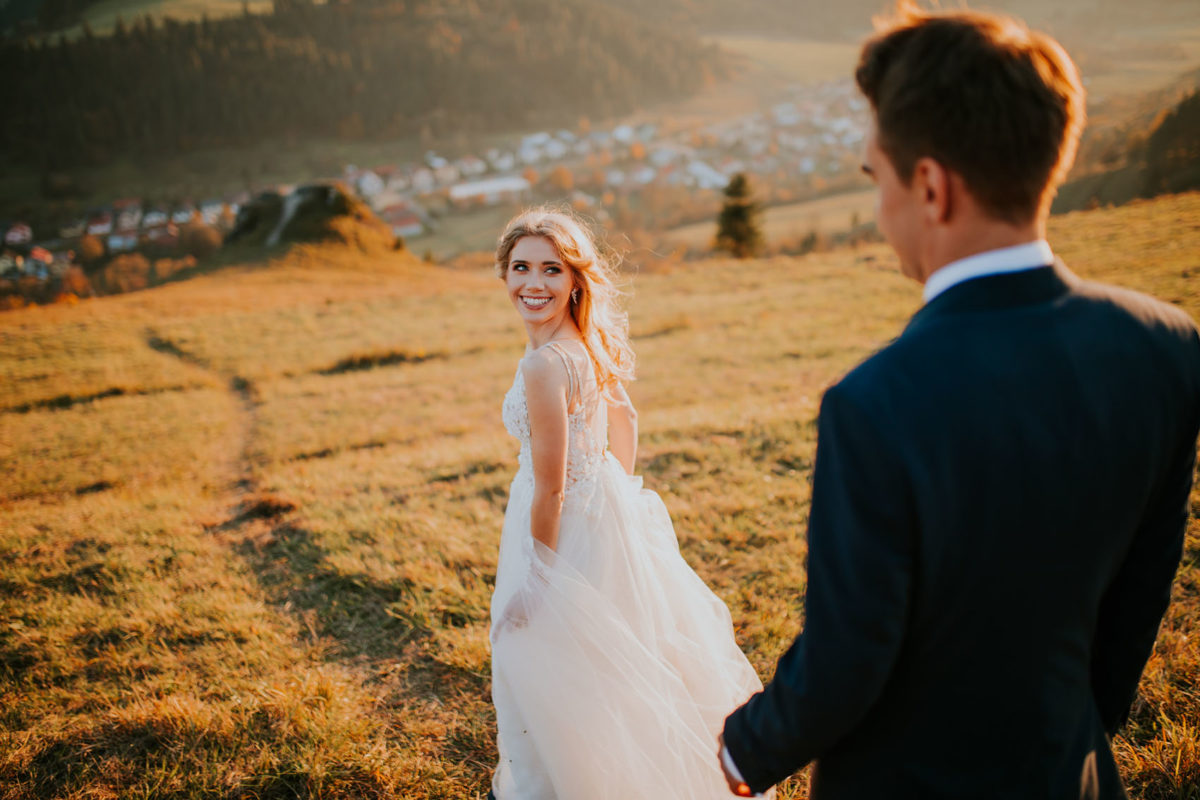 Sesja Ślubna Przełęcz pod Tokarnią, Plener Ślubny Pieniny, Fotografia Ślubna Warszawa, Sesja  w górach