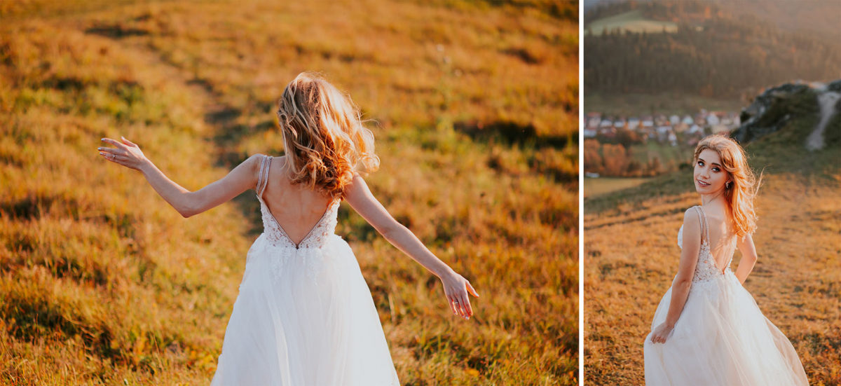 Sesja Ślubna Przełęcz pod Tokarnią, Plener Ślubny Pieniny, Fotografia Ślubna Warszawa, Sesja  w górach