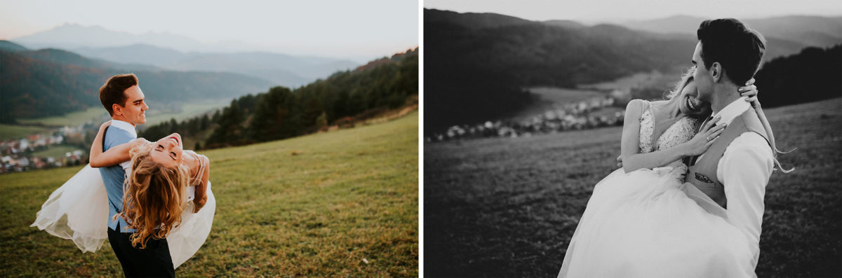 Sesja Ślubna Przełęcz pod Tokarnią, Plener Ślubny Pieniny, Fotografia Ślubna Warszawa, Sesja  w górach