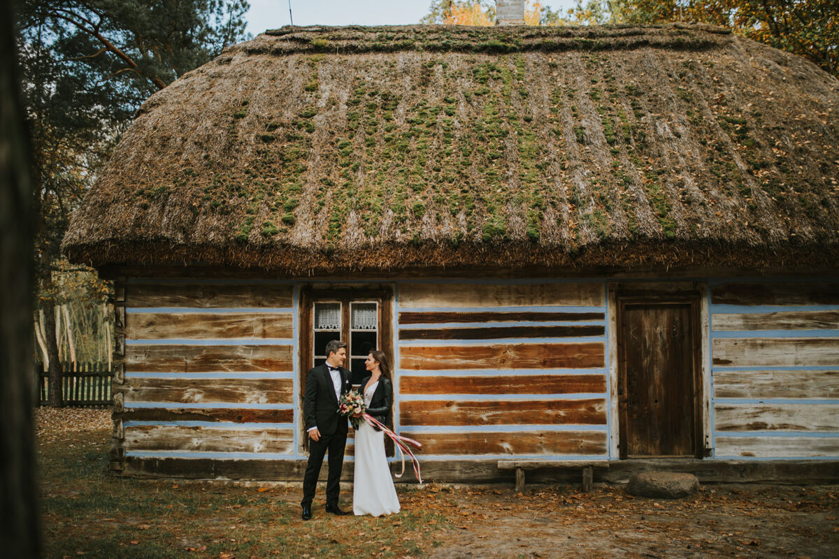 Sesja ślubna w Muzeum Wsi Radomskiej w Radomiu