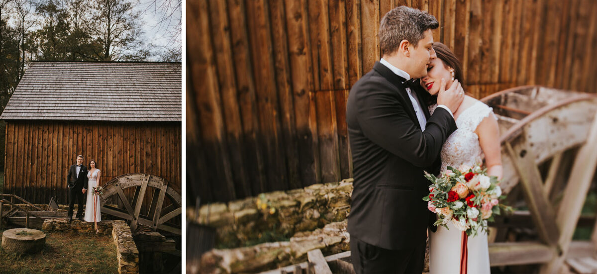 Sesja ślubna w Muzeum Wsi Radomskiej w Radomiu