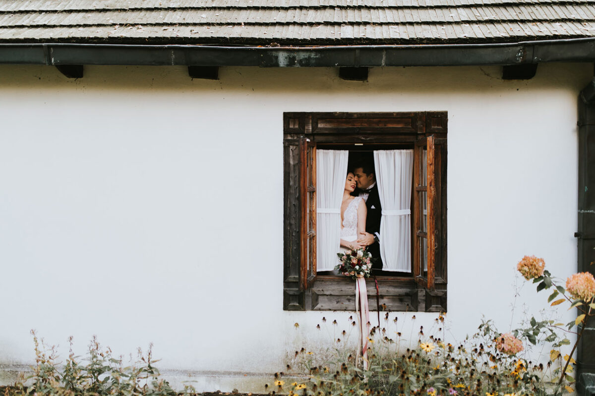 Boho sesja ślubna w Warszawie