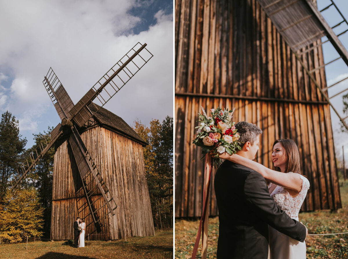 Boho sesja ślubna w Warszawie