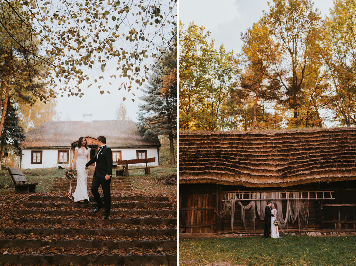 Boho sesja ślubna w Warszawie