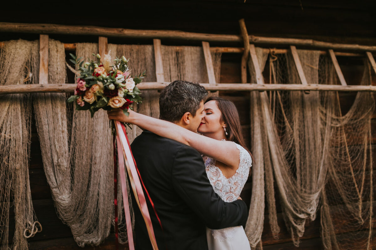 Boho sesja ślubna w Warszawie
