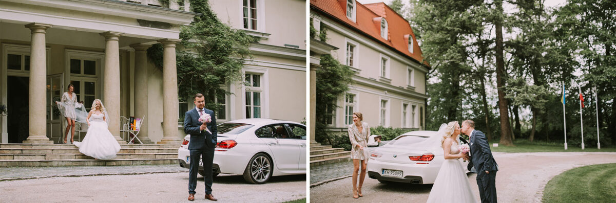 Ślub w Chełmie, Przygotowania ślubne w Dworze Sieraków, Kościół Narodzenia św. Jana Chrzciciela w Chełmie, 