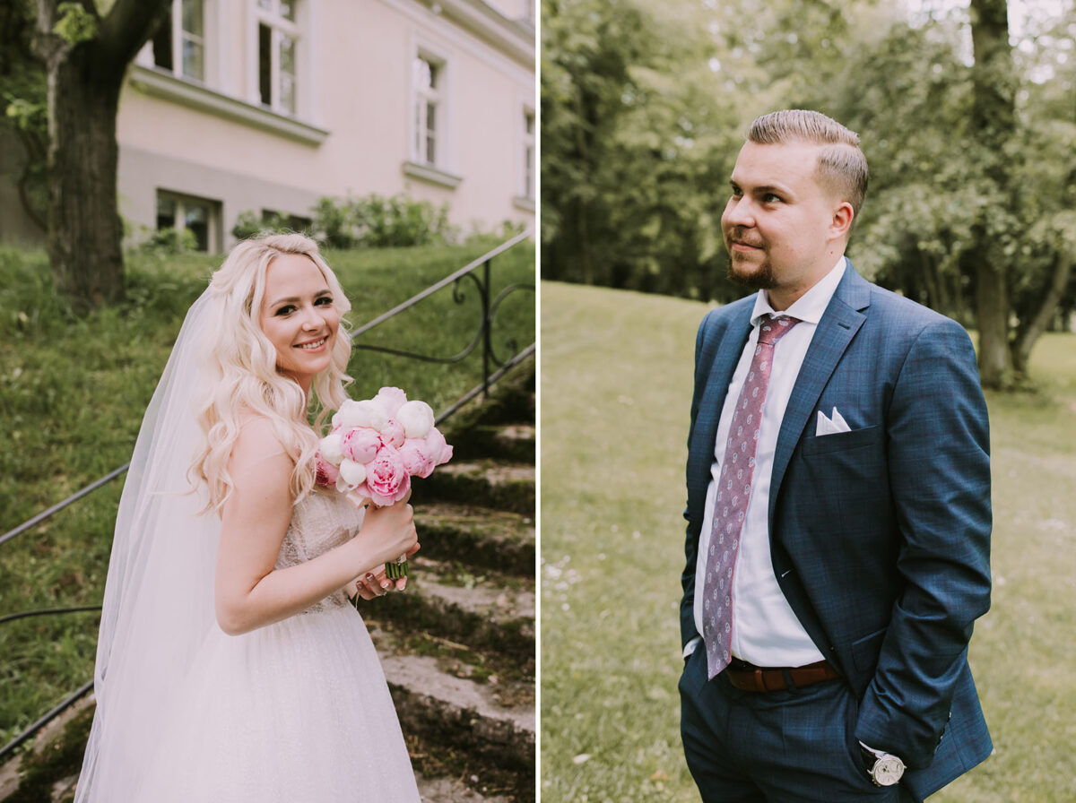 Ślub w Chełmie, Przygotowania ślubne w Dworze Sieraków, Kościół Narodzenia św. Jana Chrzciciela w Chełmie, 