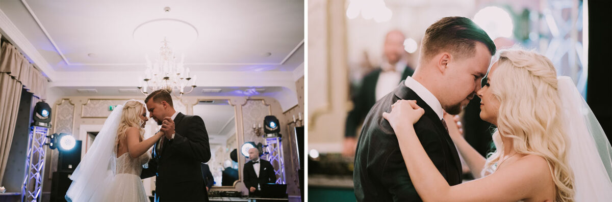 Pierwszy taniec, Wesele w Dworku w Sierakowie Sesja ślubna w trakcie wesela