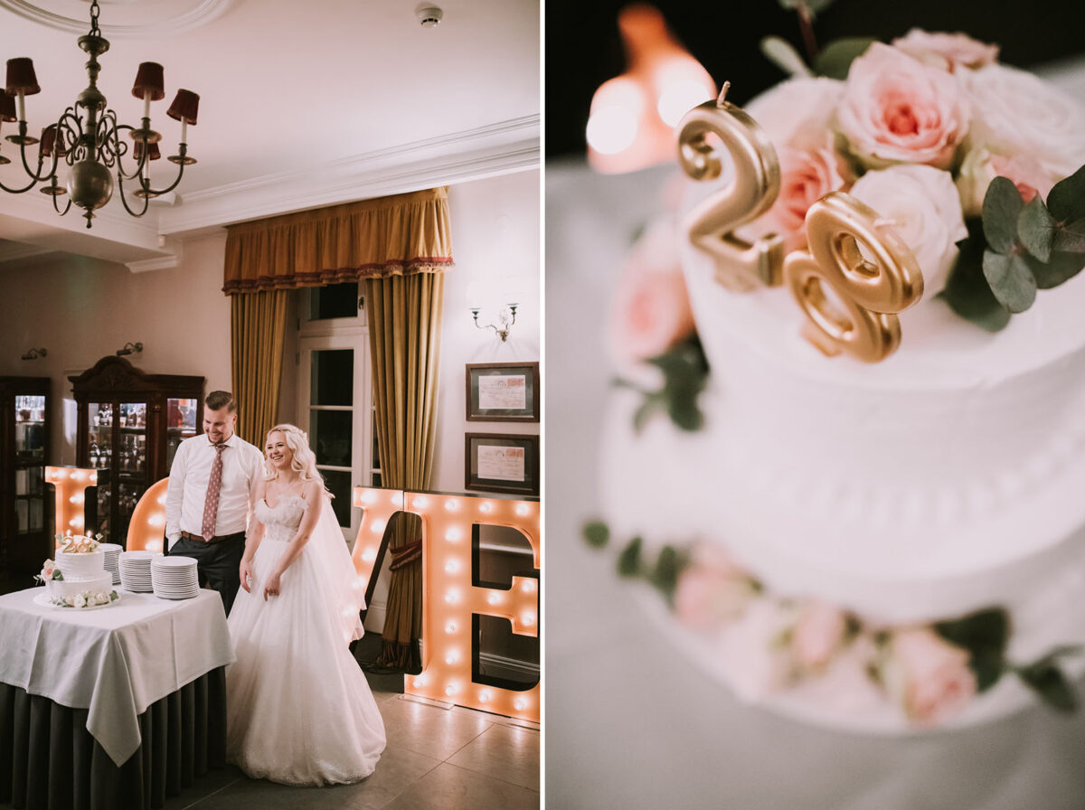 Pierwszy taniec, Wesele w Dworku w Sierakowie Sesja ślubna w trakcie wesela