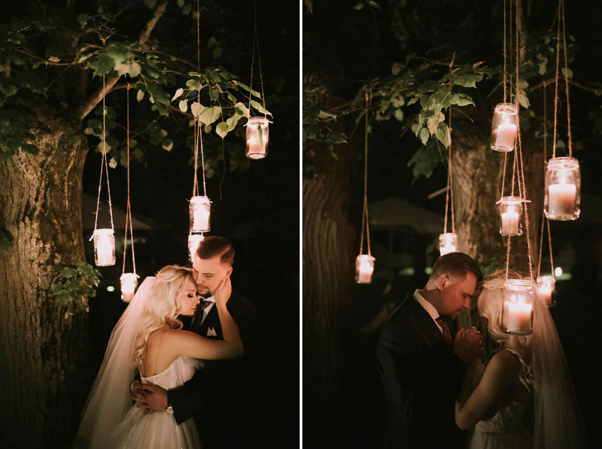 Pierwszy taniec, Wesele w Dworku w Sierakowie Sesja ślubna w trakcie wesela