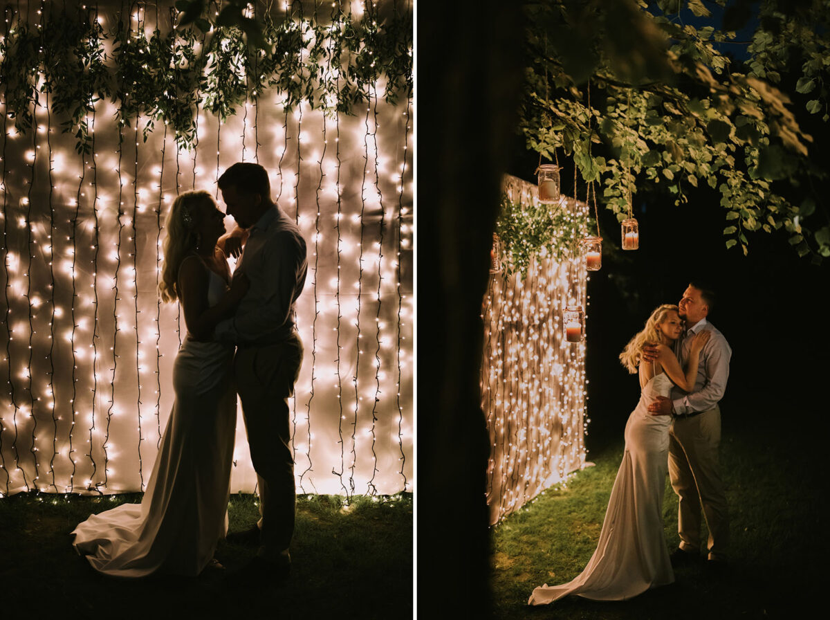 Pierwszy taniec, Wesele w Dworku w Sierakowie Sesja ślubna w trakcie wesela