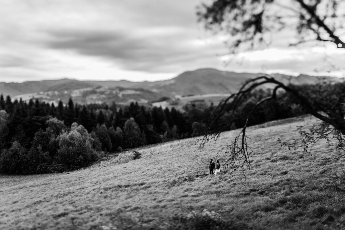 Boho sesja, sesja ślubna Piwniczna Zdrój, rustykalna sesja ślubna