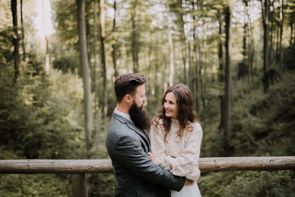 Boho sesja, sesja ślubna Piwniczna Zdrój, rustykalna sesja ślubna