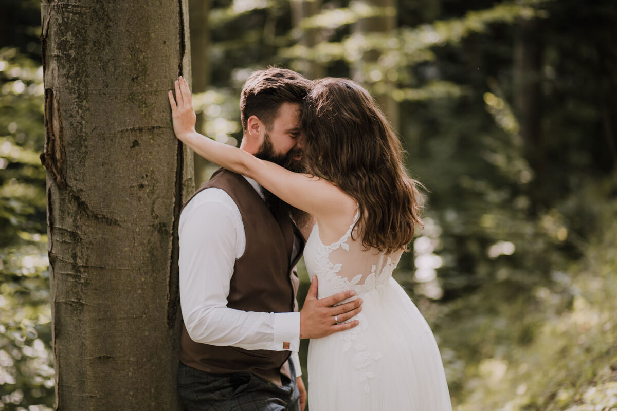 Boho sesja, sesja ślubna Piwniczna Zdrój, rustykalna sesja ślubna