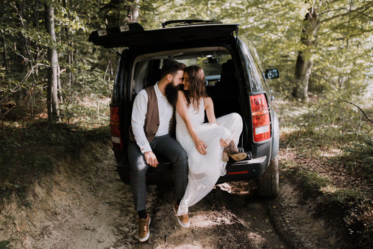 Boho sesja, sesja ślubna Piwniczna Zdrój, rustykalna sesja ślubna