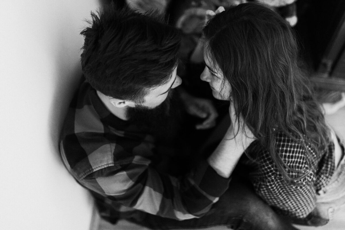 Boho sesja ślubna w Muszynie, sesja ślubna w lesie, rustykalna sesja Rytro