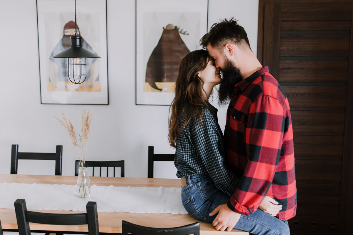 Boho sesja ślubna w Muszynie, sesja ślubna w lesie, rustykalna sesja Rytro