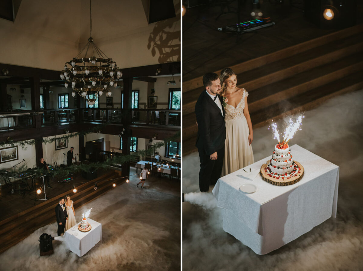 Pierwszy taniec z dymem, wesele w Folwarku Zalesie, wesele w okolicach Krakowa