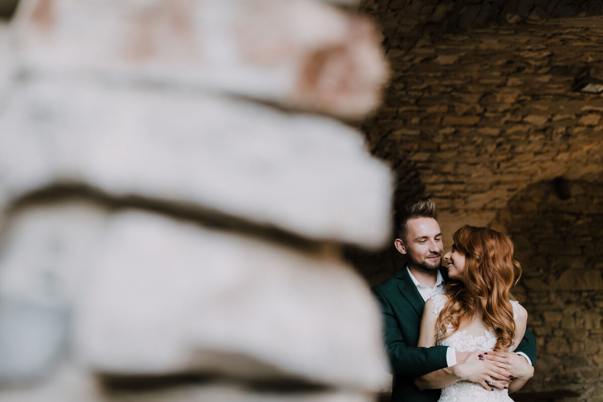 Sesja Krzyżtopór, wesele hotel Bińkowski, green wedding, ślub cywilny i kościelny