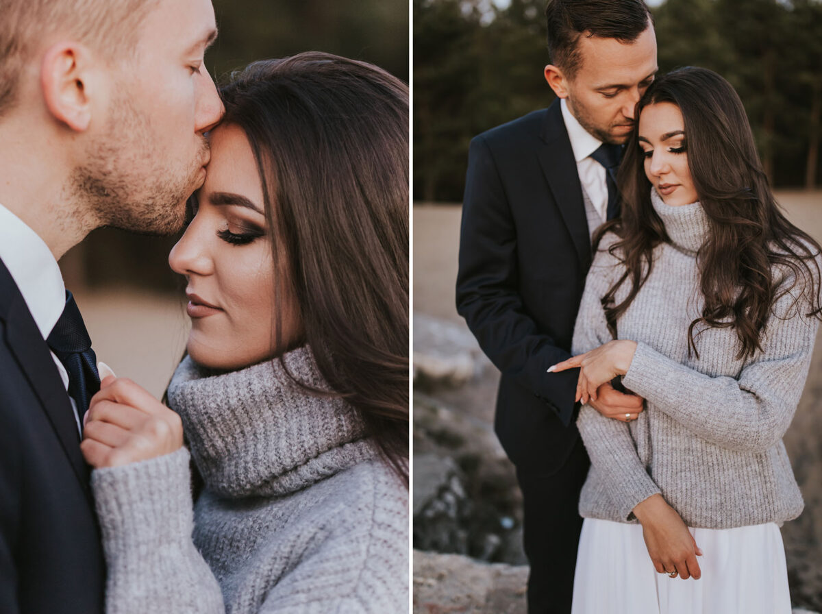 Wesele w okolicach Krakowa, pierwszy taniec, sesja ślubna na Pustyni Błędowskiej