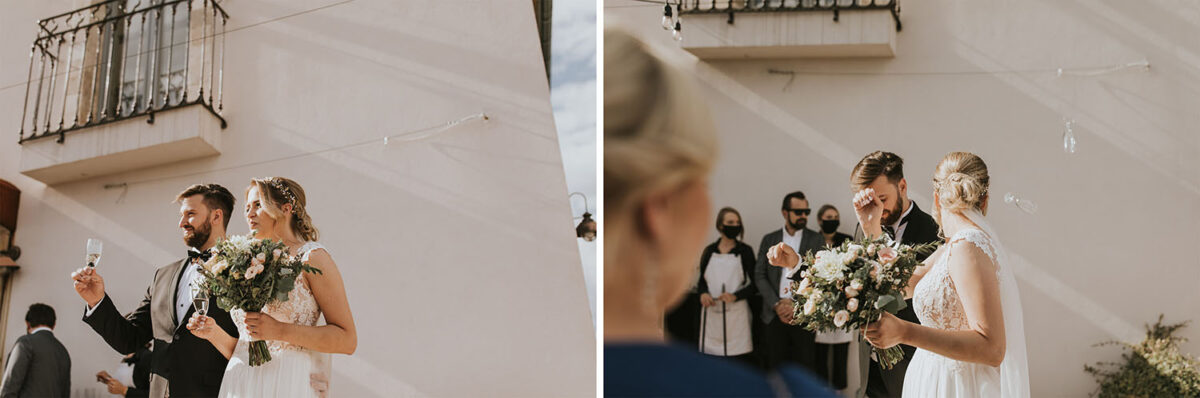 wesele w Villa Love, słodki stół  La Baguette, pierwszy taniec