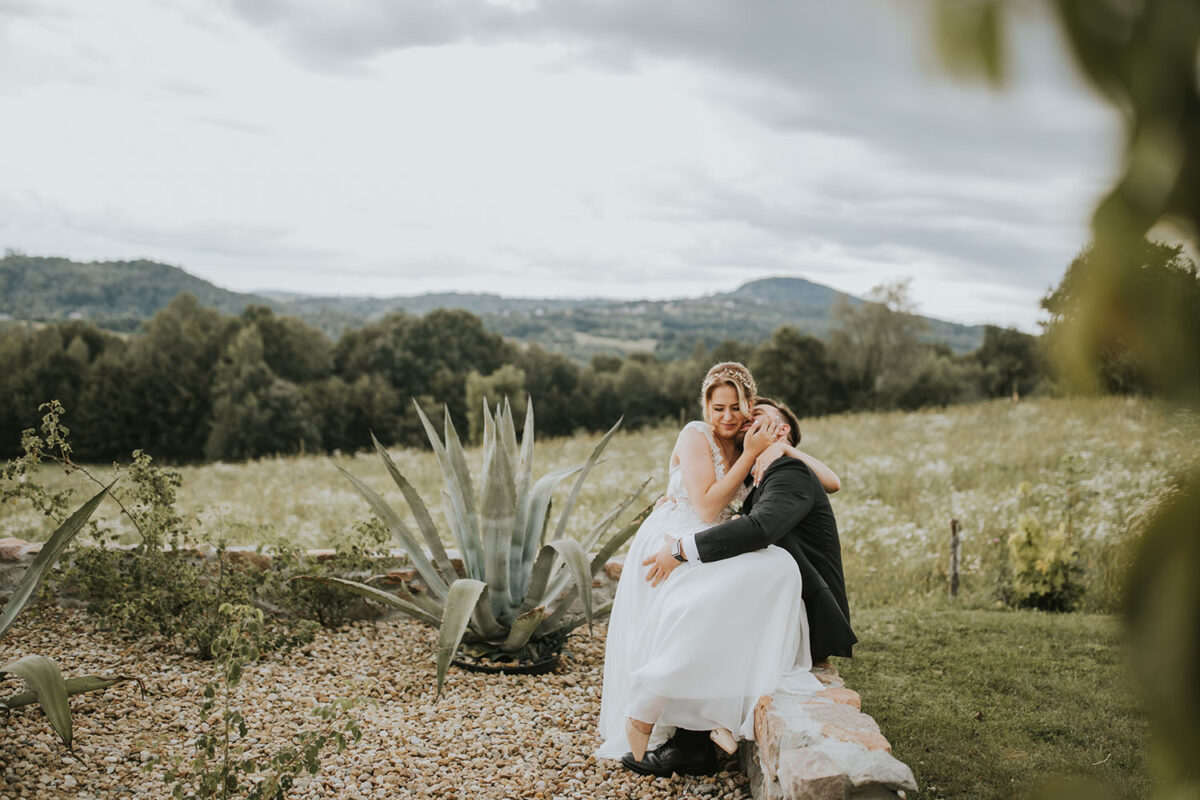 sesja ślubna w Villa Love, toksańskie wesele, wesele w Villa Love,