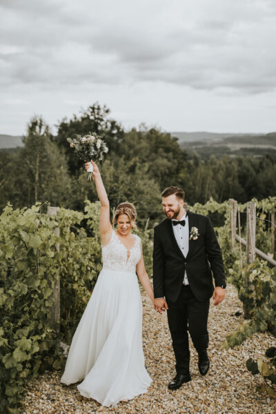 sesja ślubna w Villa Love, Villa Love Kraków, sesja ślubna w dniu ślubu